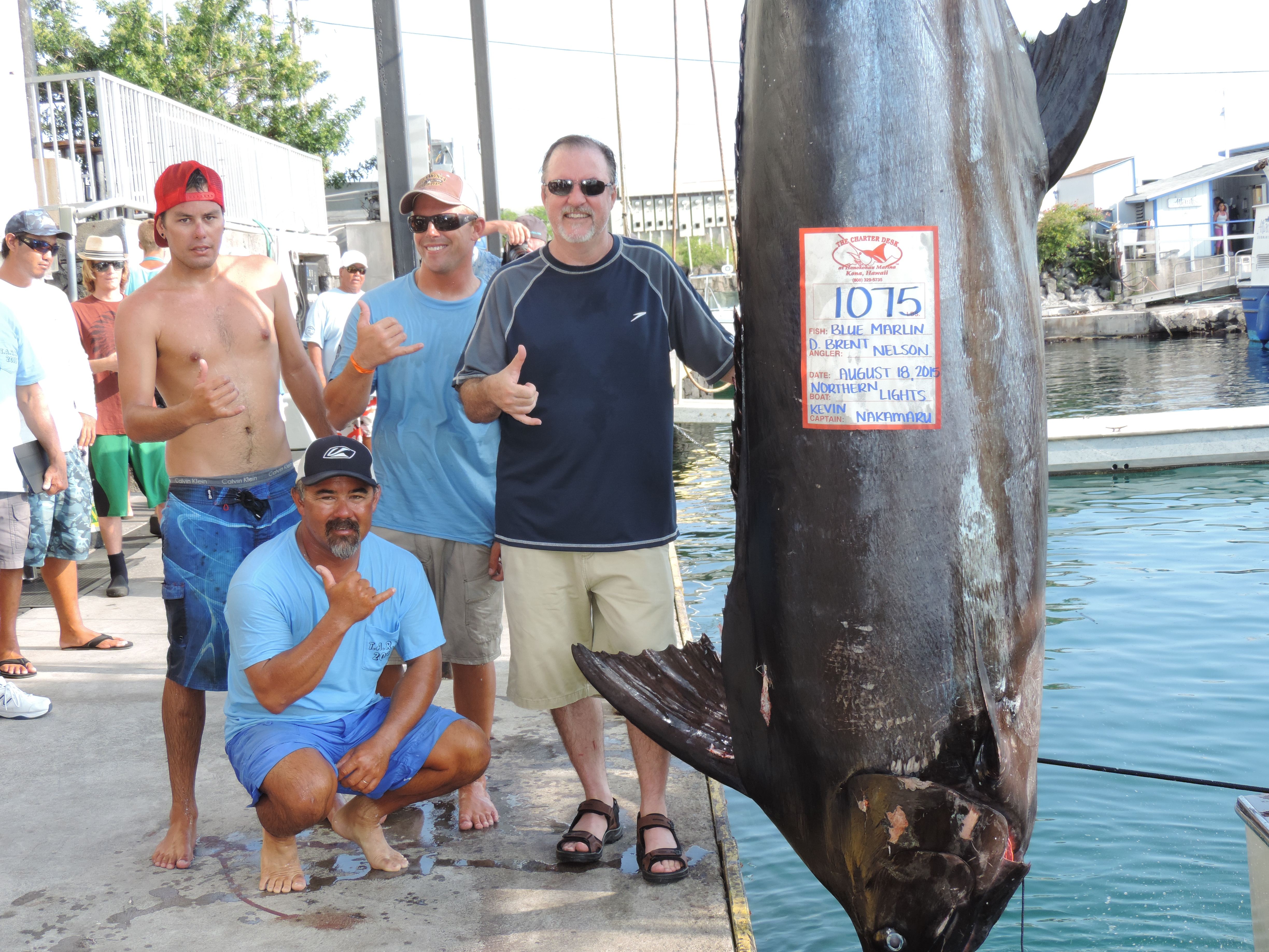 Kona grander #4 for 2015 - Great fishing in Hawaii - Jim Rizzuto