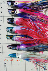 Part of my personal collection of Polu Kai lures.