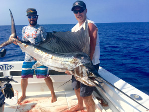 Night Runner boats 91-pound sailfish